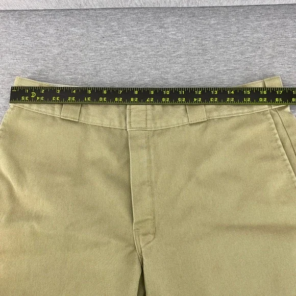 Dickies 874 Original Fit Work Pants 36x23.5 Tan Chino Casual Trousers Mens - Picture 8 of 8